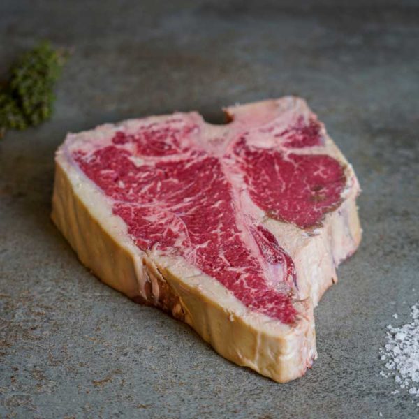 US Beef Porterhouse Steak Scheibe